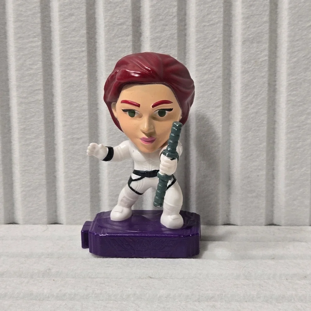 Marvel Black Widow 2020 McDonalds Happy Meal Toy White Suit Figure